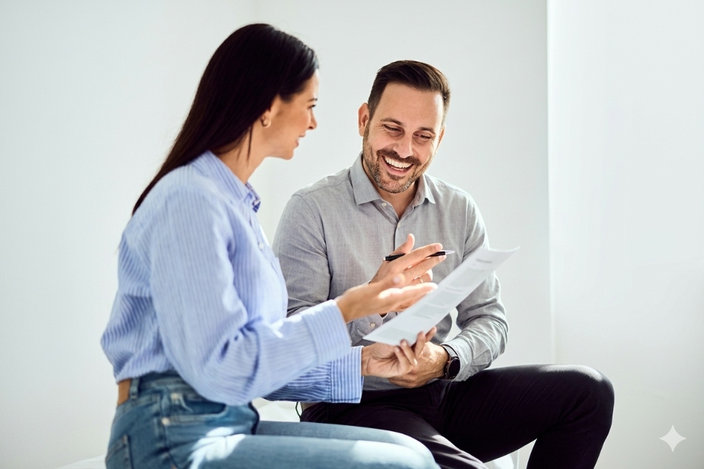 Beratungsgespräch in der Praxis